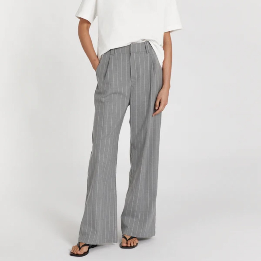 DISSH SANDER SILVER STRIPE PANT